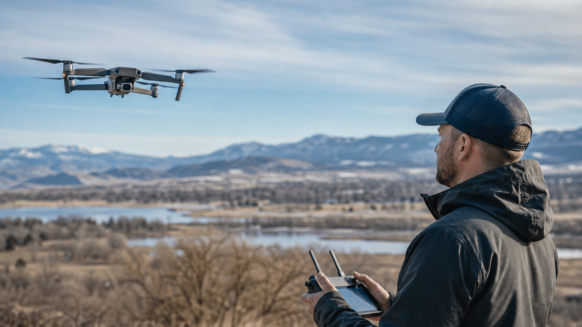 how long will a drone fly hero image
