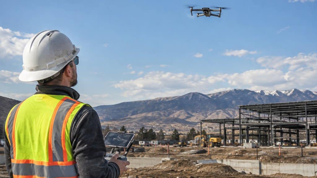 civilian UAVs flown at a Fort Collins construction site