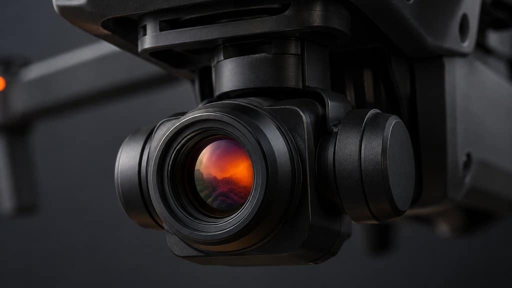thermal drone meaning and infrared camera sensor